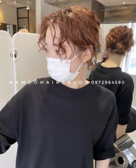 Làm Tóc Ngắn Địa Chỉ Salon Uốn Sóng Nước Phồng Chân Tóc Đẹp Giá Rẻ Hoài Đức - Nam Đỗ Hair Salon