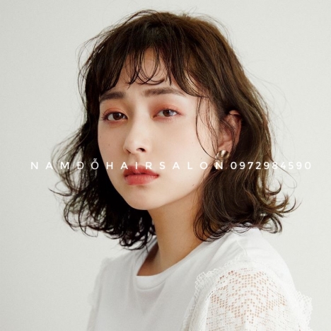 Làm Tóc Ngắn Địa Chỉ Salon Uốn Sóng Nước Phồng Chân Tóc Đẹp Giá Rẻ Hoài Đức - Nam Đỗ Hair Salon