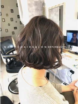 Làm Tóc Ngắn Top Salon Uốn Nhuộm Sóng Nước Uy Tín Giá Rẻ Hoài Đức - Nam Đỗ Hair Salon