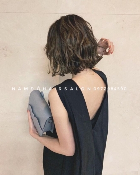 Làm Tóc Ngắn Địa Chỉ Salon Uốn Sóng Nước Phồng Chân Tóc Đẹp Giá Rẻ Hoài Đức - Nam Đỗ Hair Salon