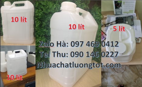 Can 10l dẹp giá rẻ, can 4L đựng thực phẩm, Can 2l đựng phân bón,  Can 1 lít đựng thuốc sâu, can 1l h