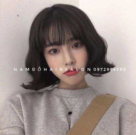 Làm Tóc Ngắn Địa Chỉ Uốn Sóng Lọn To Đẹp Giá Rẻ Hoài Đức - Nam Đỗ Hair Salon