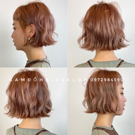 Làm Tóc Ngắn Địa Chỉ Uốn Nhuộm ,Sóng Tóc Ngắn Uy Tín Giá Rẻ Hoài Đức - Nam Đỗ Hair Salon