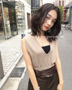 Làm Tóc Ngắn Địa Chỉ Salon Uốn Nhuộm sóng Nước Đẹp Giá Rẻ Hoài Đức - Nam Đỗ Hair Salon