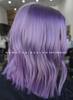 Làm Màu Tóc Tím Khói Địa Chỉ Uy Tín Giá Rẻ Hoài Đức - Nam Đỗ Hair Salon