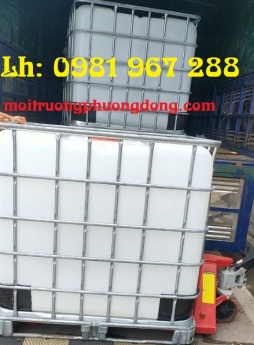 báo giá thùng nhựa ibc 1000 lít  cũ