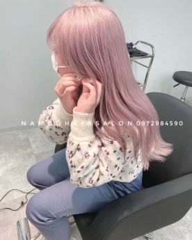 Làm Màu Khói Hồng Địa Chỉ Làm Màu Uy Tín Giá Rẻ Hoài Đức -  Nam Đỗ Hair Salon