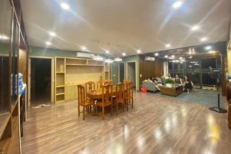 Siêu phẩm 3PN full nội thất đẹp, cho thuê tại Mipec Riverside Long Biên, view đẹp giá 26tr/th