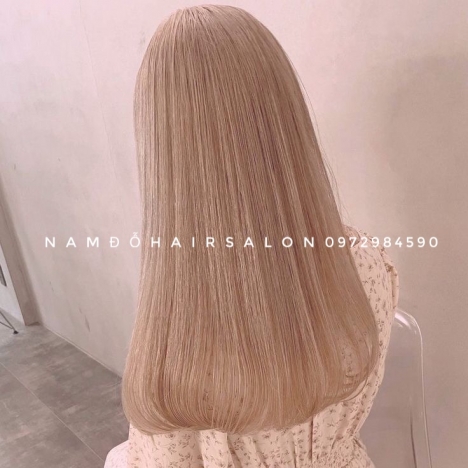 Làm Tóc Màu Tím Địa Chỉ Làm Màu Uy Tín Giá Rẻ Hoài Đức - Nam Đỗ Hair Salon