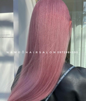 Làm Màu Khói Ánh Xanh Địa Chỉ Nhuộm Tóc Uy Tín Giá Rẻ Hoài Đức - Nam Đỗ Hair Salon