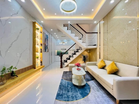 BÁN NHÀ ĐƯỜNG NGUYỄN VĂN KHỐI PHƯỜNG 8 QUẬN GÒ VẤP
 NHÀ HẺM XE HƠI