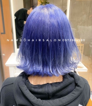 Làm Tóc Màu Tím Địa Chỉ Làm Màu Uy Tín Giá Rẻ Hoài Đức - Nam Đỗ Hair Salon