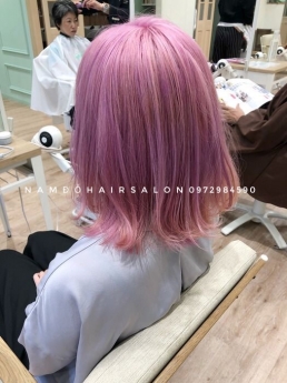 Làm Màu Tím Khói Địa Chỉ Làm Màu Uy Tín Giá Rẻ Hoài Đức - Nam Đỗ Hair Salon
