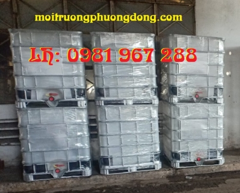 báo giá thùng nhựa ibc 1000 lít  cũ