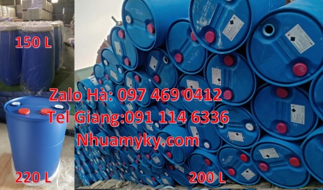 Phuy nhựa 120 lít, Phuy nhựa 150 lít nắp mở Giá bán thùng phi nhựa 30l, Thùng phi nhựa 200l, Thùng p