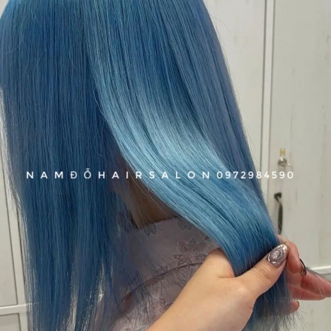 Làm Màu Xanh Ngọc Địa Chỉ Uy Tín Giá Rẻ Hoài Đức - Nam Đỗ Hair Salon