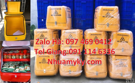 Thùng chở hàng xe máy cũ, Thùng Chở Hàng Sau Xe Máy, Thùng chở hàng giữ nhiệt đa năng, Thùng Ship Hà