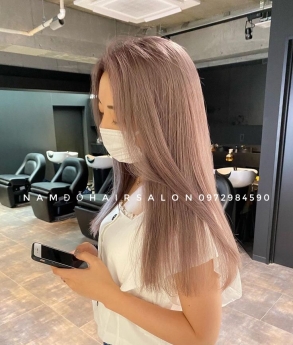 Làm Màu Khói Hồng Địa Chỉ Làm Màu Uy Tín Giá Rẻ Hoài Đức -  Nam Đỗ Hair Salon