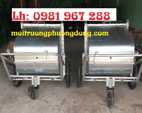 Nơi bán xe gom rác lít tôn giá rẻ tại Hà Nội