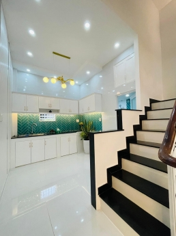 BÁN NHÀ ĐƯỜNG NGUYỄN VĂN KHỐI PHƯỜNG 8 QUẬN GÒ VẤP
 NHÀ HẺM XE HƠI