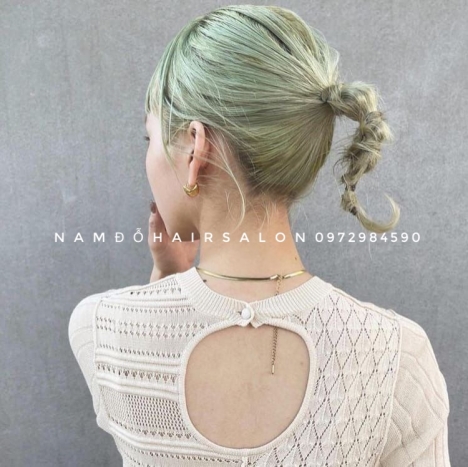 Làm Màu Xanh Green Địa Chỉ Làm Màu Uy Tín Giá Rẻ Hoài Đức - Nam Đỗ Hair Salon