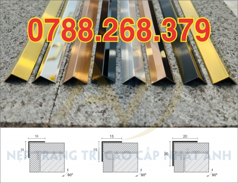 Nẹp chữ V inox 304