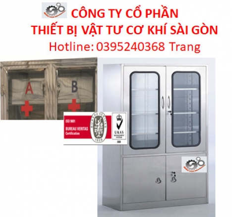 Tủ chứa vật tư bằng Inox 304