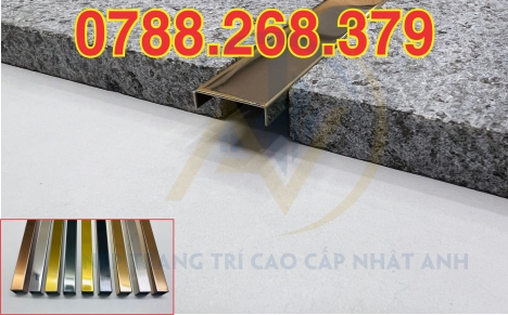 Nẹp U inox 304 - nẹp U kẹp kính