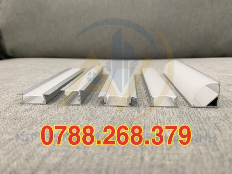 THANH NHÔM ĐỊNH HÌNH LED - NẸP NHÔM ĐÈN LED