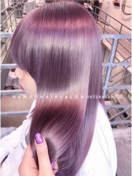 Làm Màu Tím Khói Địa Chỉ Làm Màu Uy Tín Giá Rẻ Hoài Đức - Nam Đỗ Hair Salon
