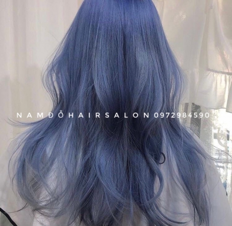 Làm Màu Xanh Bule,Địa Chỉ Nhuộm Tóc Uy Tín Giá Rẻ Hoài Đức - Nam Đỗ Hair Salon