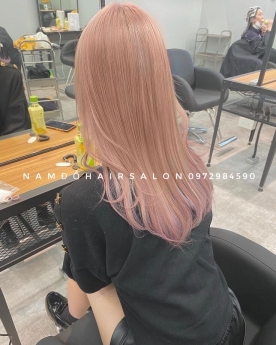 Làm Màu Khói Hồng Địa Chỉ Làm Màu Uy Tín Giá Rẻ Hoài Đức -  Nam Đỗ Hair Salon
