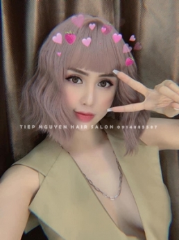 Tóc xoăn sóng lơi, dịch vụ làm tóc giá rẻ Hà Nội. - Tiệp Nguyễn Hair Salon