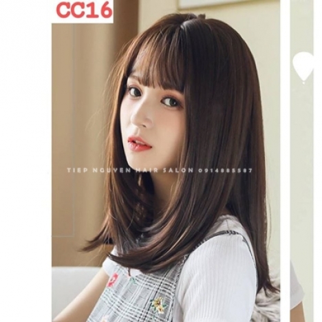 Tóc uốn xoăn sóng lơi, phong cách nhẹ nhàng dịu dàng. - Tiệp Nguyễn Hair Salon