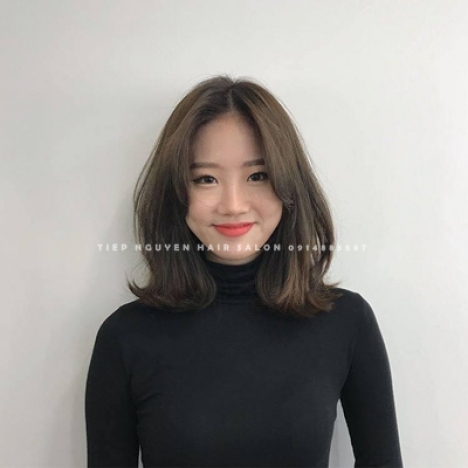 Xoăn sóng lơi kết hợp tỉa tóc layer giá rẻ Hà Nội. - Tiệp Nguyễn Hair Salon
