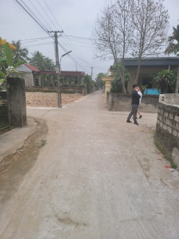 Chính chủ bán lô đất tế thắng Nông cống Thanh Hóa Diện tích 106.7m2 mặt tiền 7.5m giá chỉ hơn 300