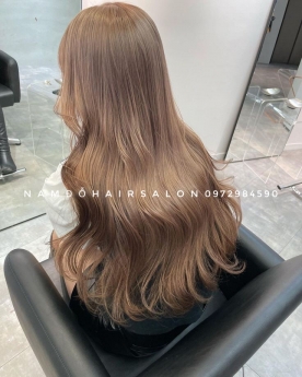 Làm Màu Nâu Trà Sữa Địa Chỉ Cắt Nhuộm Uy Tín Giá Rẻ Hoài Đức - Nam Đỗ Hair Salon