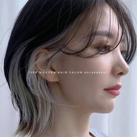 Xoăn bung layer đuôi vểnh. - Tiệp Nguyễn Hair Salon