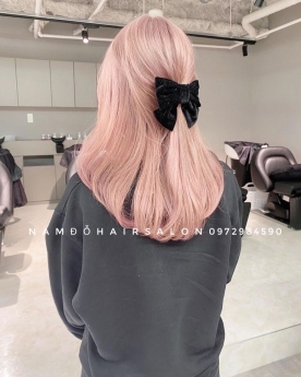 Làm Màu Hồng Phấn Địa Chỉ Cắt Nhuộm Uy Tín Giá Rẻ Hoài Đức - Nam Đỗ Hair Salon