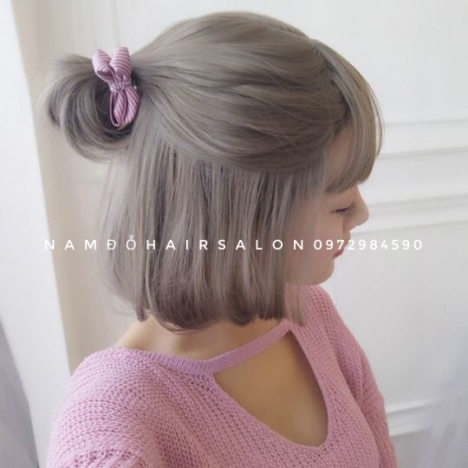 Làm Màu Khói Bạc Địa Chì Nhuộn Cắt Nhuộm Đẹp Giá Rẻ Hoài Đức - Nam Đỗ Hair Salon