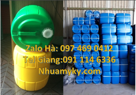 Can 10L đựng hóa chất can 20l giá rẻ, can 25l trắng, Can 5L đựng tinh dầu, Can 30l vuông xanh, can