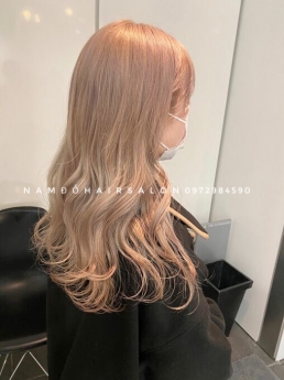 Làm Màu Vàng Trắn Địa Chỉ Cắt Nhuộm Đẹp Giá Rẻ Hoài Đức - Nam Đỗ Hair Salon