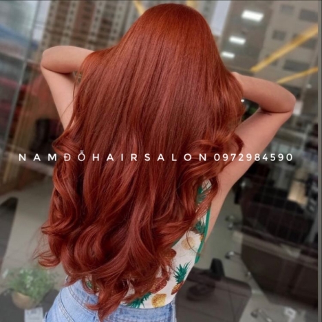 Làm Màu Cam Địa Chỉ Cắt Nhuộm Đẹp Giá Rẻ Hoài Đức - Nam Đỗ Hair Salon