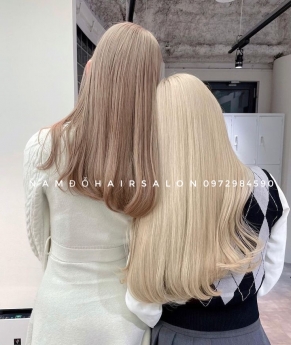Làm Màu Hồng Phấn Địa Chỉ Cắt Nhuộm Uy Tín Giá Rẻ Hoài Đức - Nam Đỗ Hair Salon