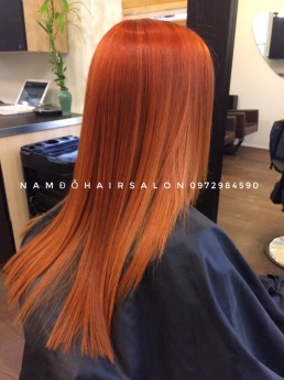Làm Màu Cam Địa Chỉ Cắt Nhuộm Uy Tín Giá Rẻ Hoài Đức - Nam Đỗ Hair Salon