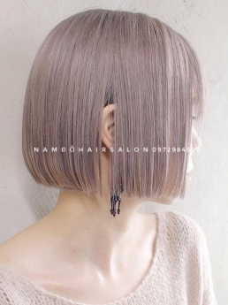 Làm Màu Tím Ánh Khói Địa Chỉ Cắt Nhuộm Đẹp Giá Rẻ Hoài Đức - Nam Đỗ Hair Salon