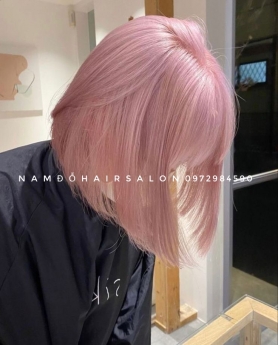 Làm Màu Hồng Khói Địa Chỉ Cắt Nhuộm Uy Tín Giá Rẻ Hoài Đức - Nam Đỗ Hair Salon