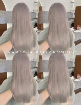 Làm Màu Xám Khói Địa Chỉ Cắt Nhuộm Uy Tín Giá Rẻ Hoài Đức - Nam Đỗ Hair Salon