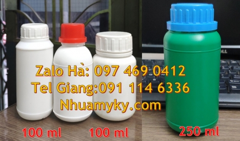 chai nhựa đựng thuốc thủy sản chai nhựa đựng nông dược, chai nhựa pet 50 ml, Chai 30 ml, chai nhựa