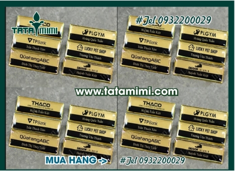 Thẻ tên nhân viên – Cung cấp các loại thẻ tên giá rẻ